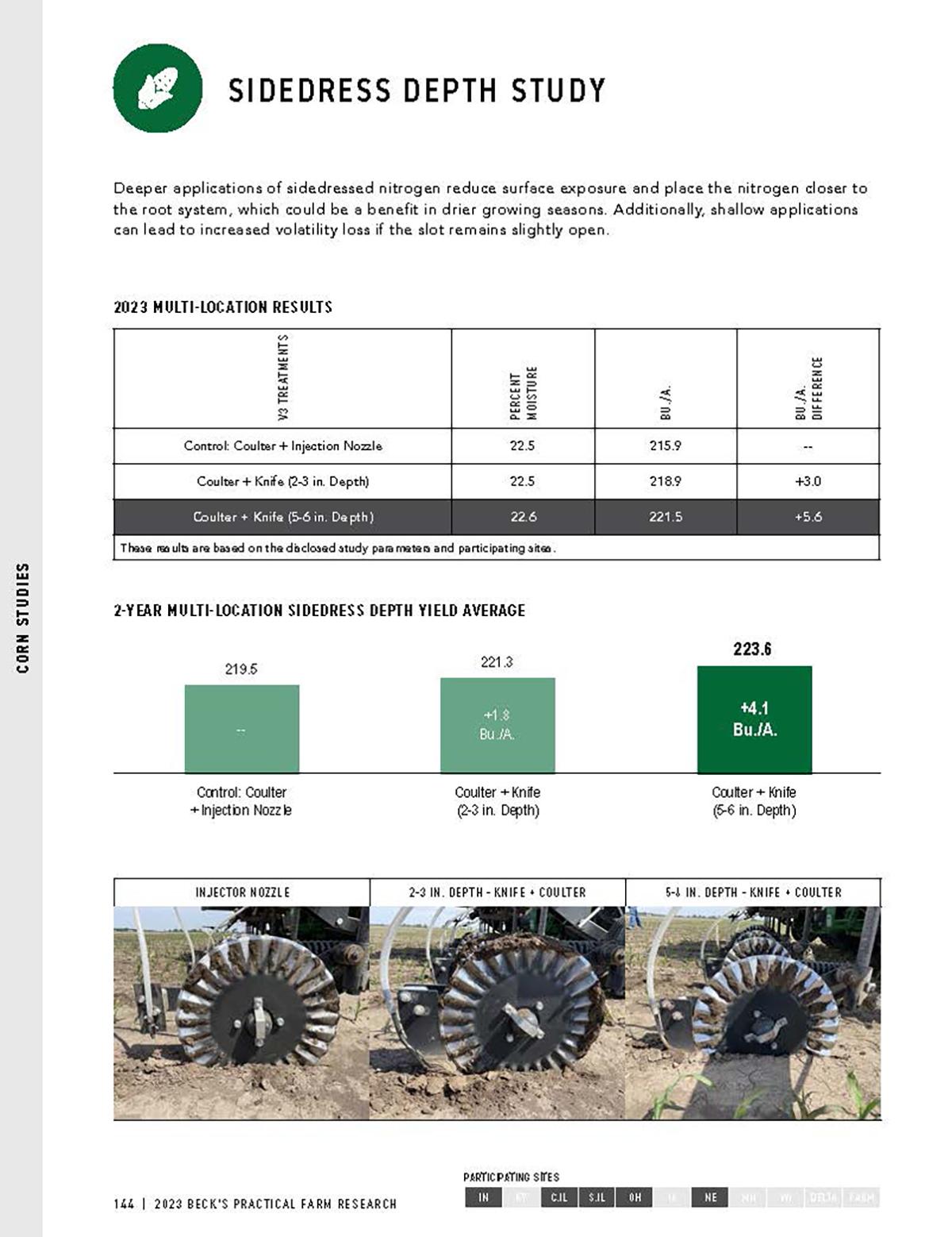 thumbnail image of PDF showing study data and Yetter 2996 Coulter