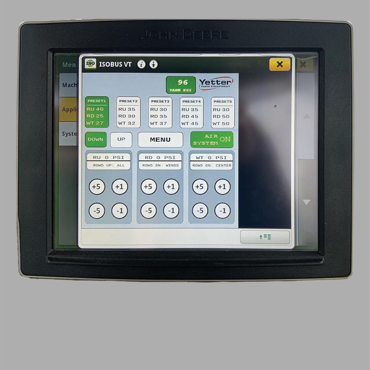 John Deere ISOBUS option